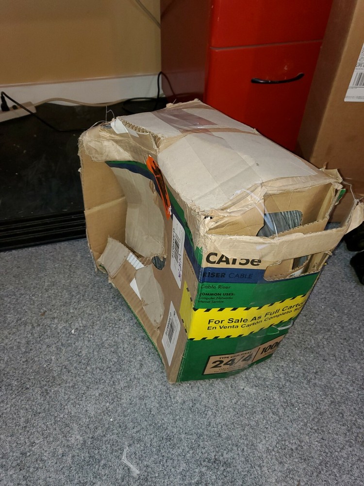 Southwire 4Riser Gray Data Cable computer networking internet installations|1344