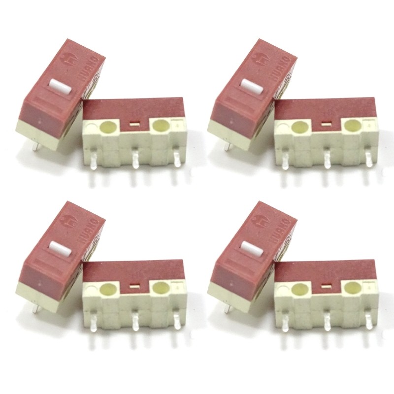 8Piece/Set Mouse Micro Switch Micro Mute Button HUANO Silent Mouse Microswitch