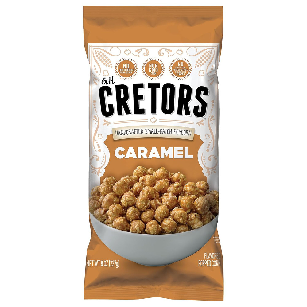 Caramel Popcorn, Non GMO, Zero Trans Fat