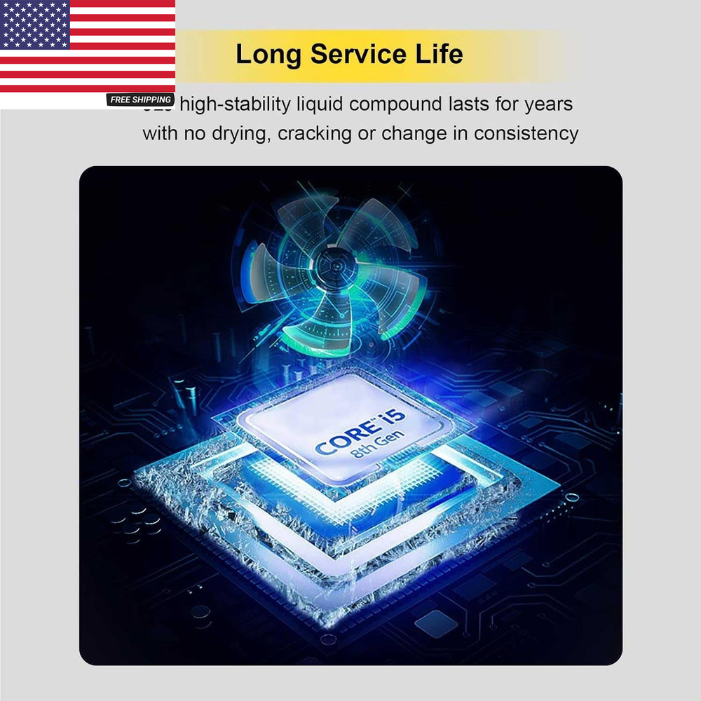 Thermal Paste, 6G CPU Paste Thermal Compound Paste Heatsink for Ic/Processor/Cpu