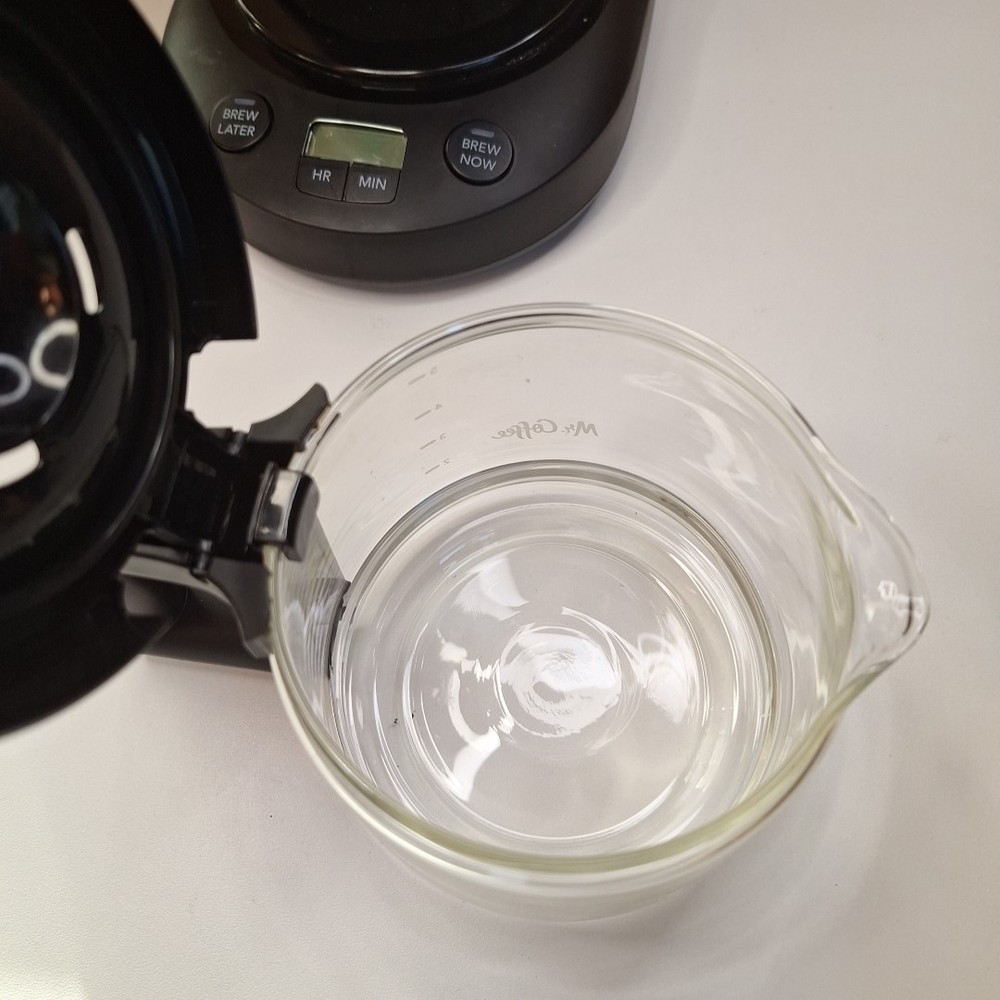 TESTED Mr. Coffee 5-Cup Programmable Coffee Maker - Black , no Box