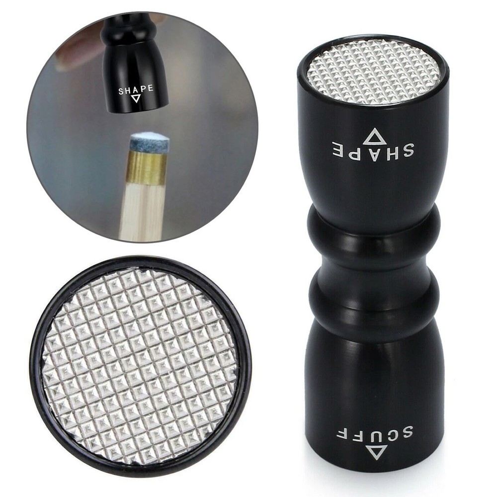 Portable Billiard Pool Cue Tip Tool Scuffer Shaper Aerator Tip Pick Accessory