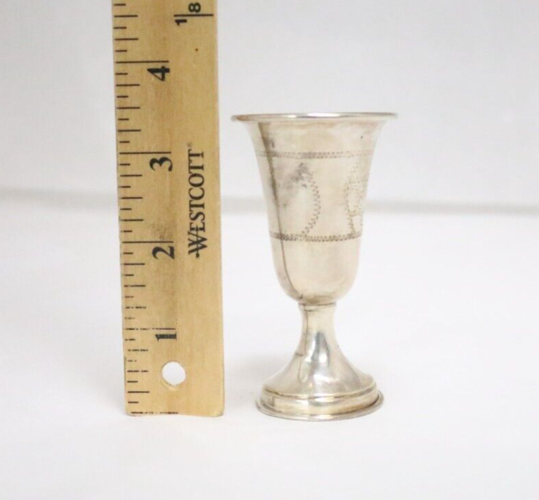 Sterling Silver Star Of David Kiddush Cup