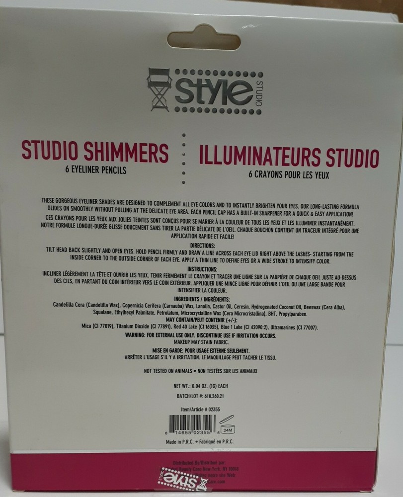 Style Stuido Studio Shimmers 6 Eyeliner