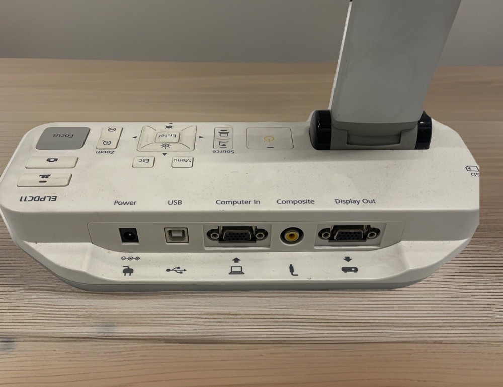 EPSON ELPDC11 DOCUMENT CAMERA PRESENTER USB 2.0