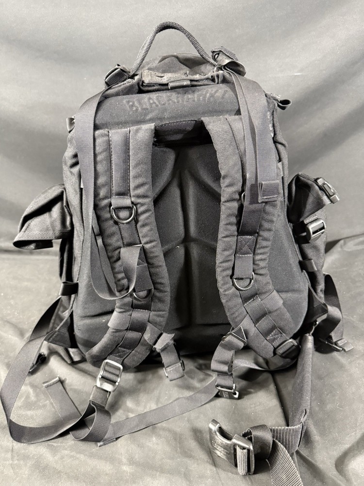 Blackhawk 3-Day Raptor Assault Backpack Hydration Storm Black Molle Pack