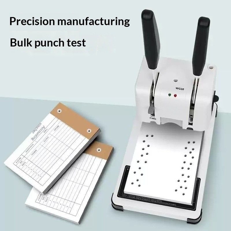Manual Home Use Fully Automatic Hole Punching Machine Electric Binding Machine