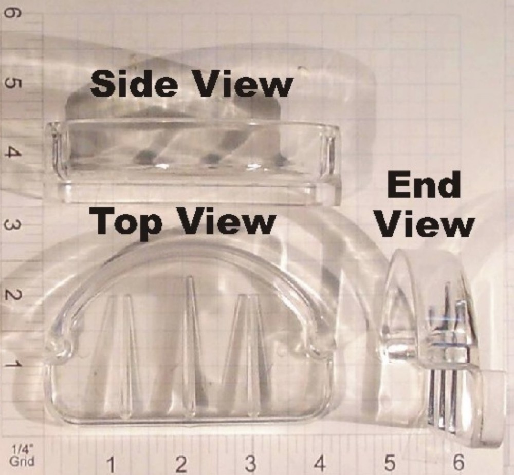 Small Soap Dish replacement tray for Hallmack Heavy Duty plastic