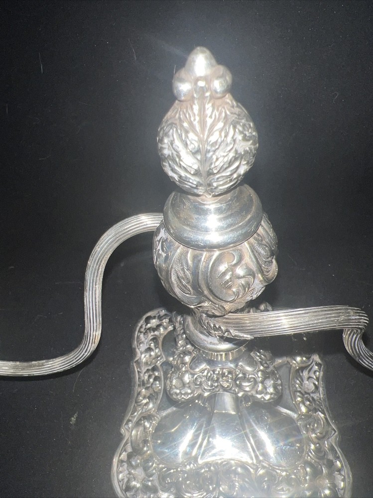 Two Arm Candelabra Silver plated Unbranded
