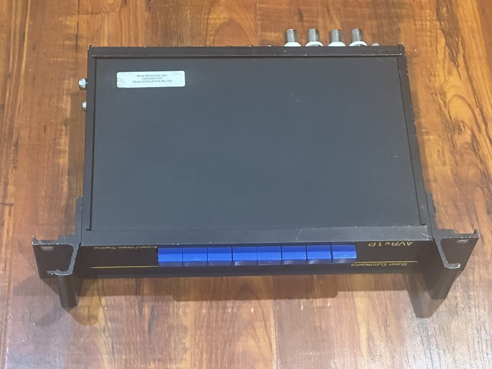 Burst Electronics AV8x1P Passive 8-Channel Audio/Video AV Switch