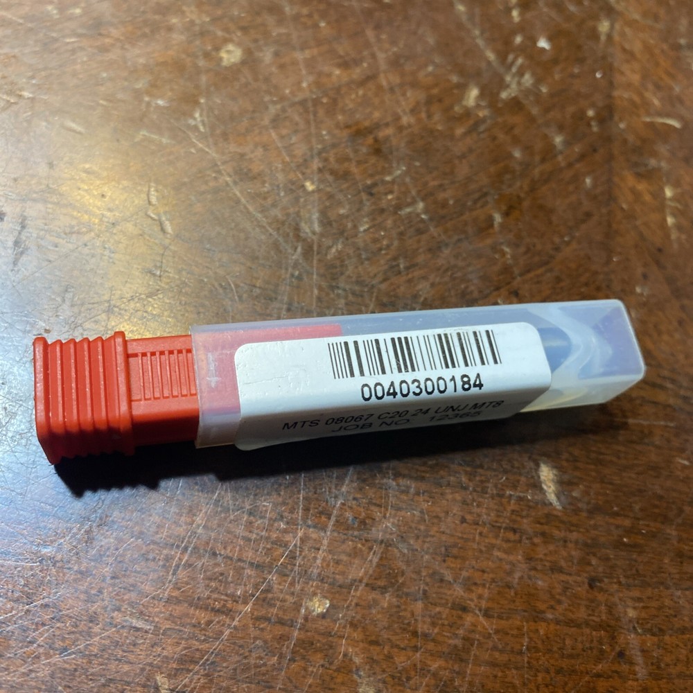 MTS 08067 C20 24 UNJ MT8 Solid Carbide Thread Mill (D6)