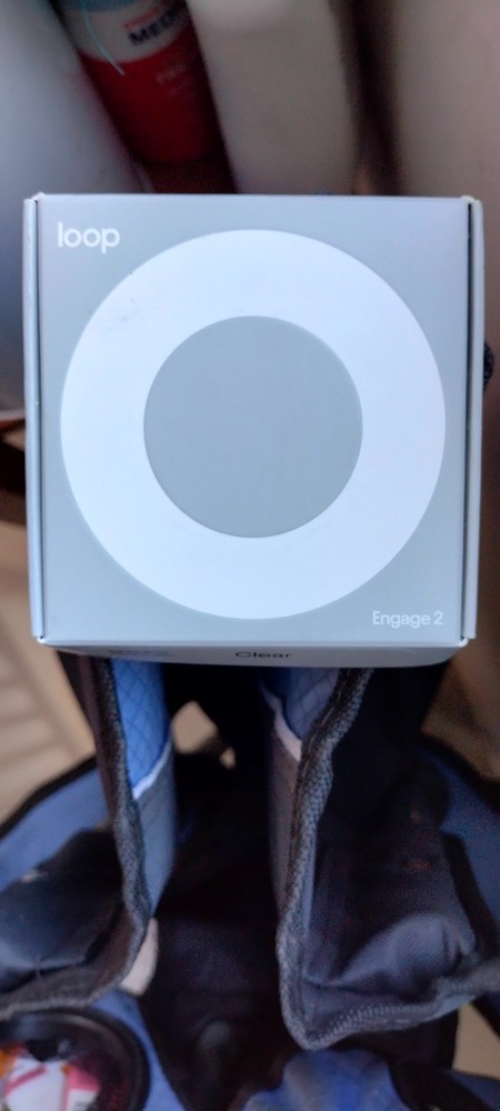 Loop Engage 2 Ear Plugs - Clear - Noise Reduction Rating 8. New/Open Box