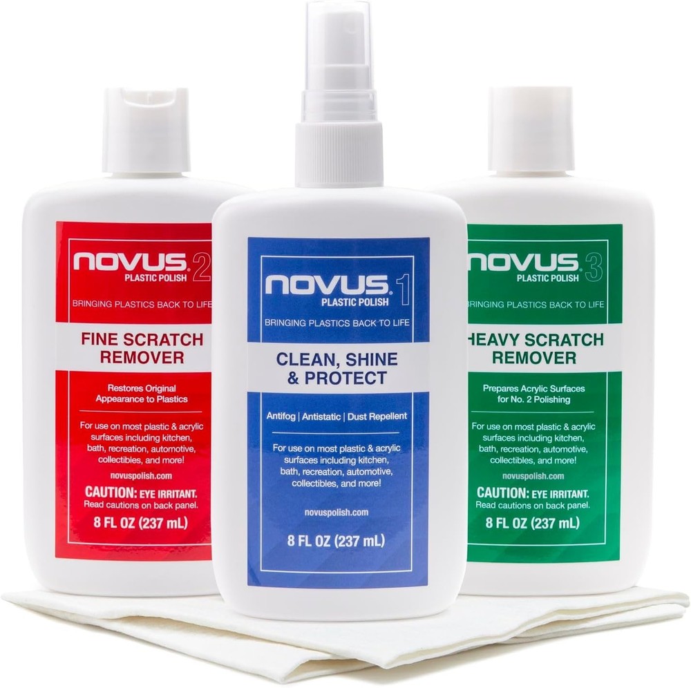 Polish & Repair Plastic with Scratch Remover
