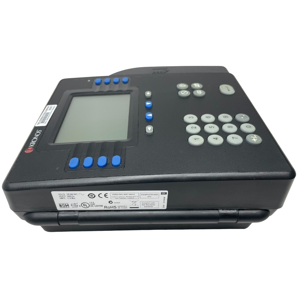 KRONOS 8602800-501 System 4500 Digital Time Clock switching