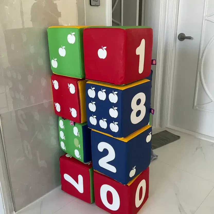 Soft Number Learning Blocks Set for Kids Educational Toy