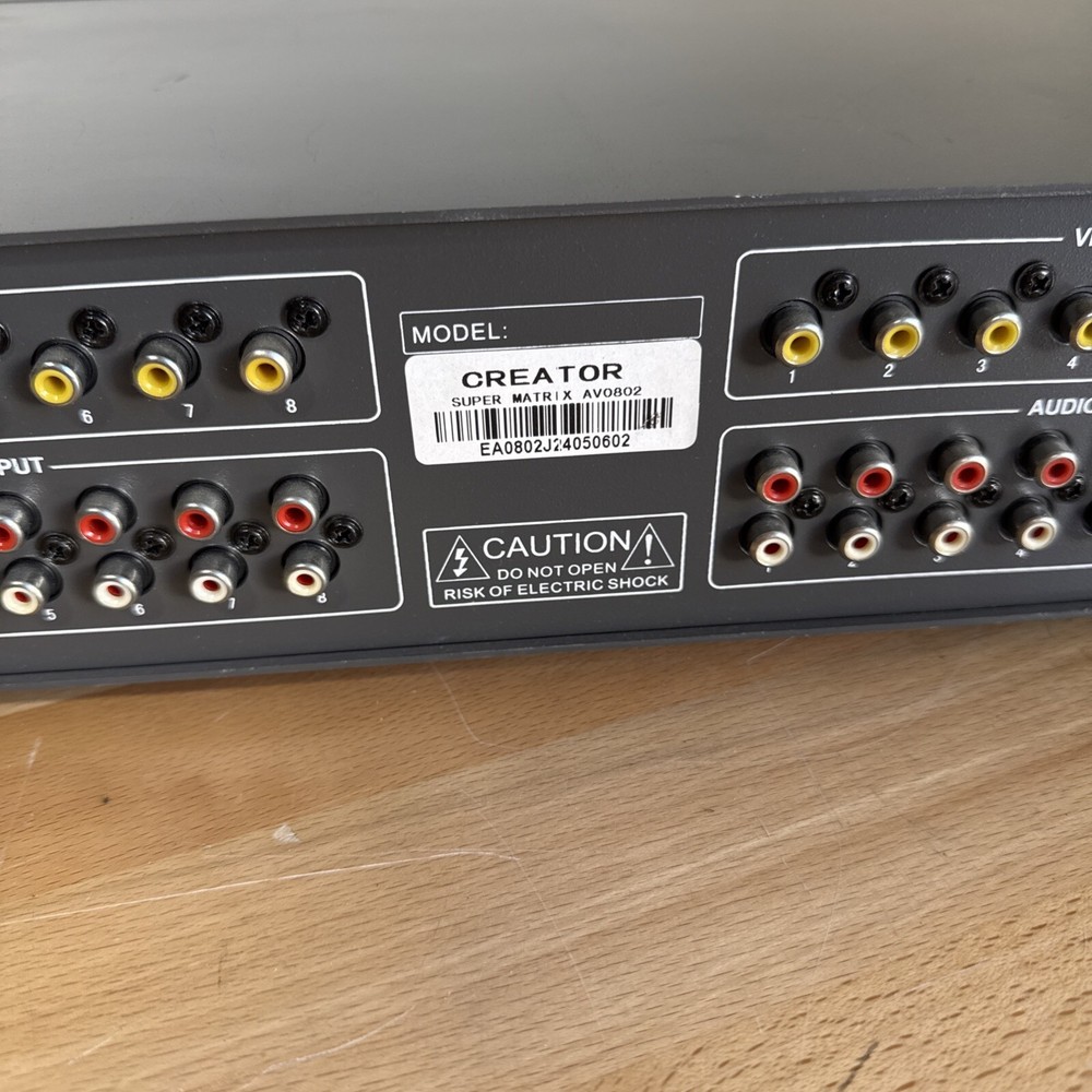 Creator Av Crosspoint Matrix Switchers