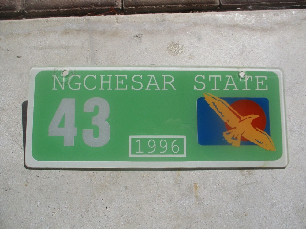 Palau Ngchesar  West Pacific license plate #  43