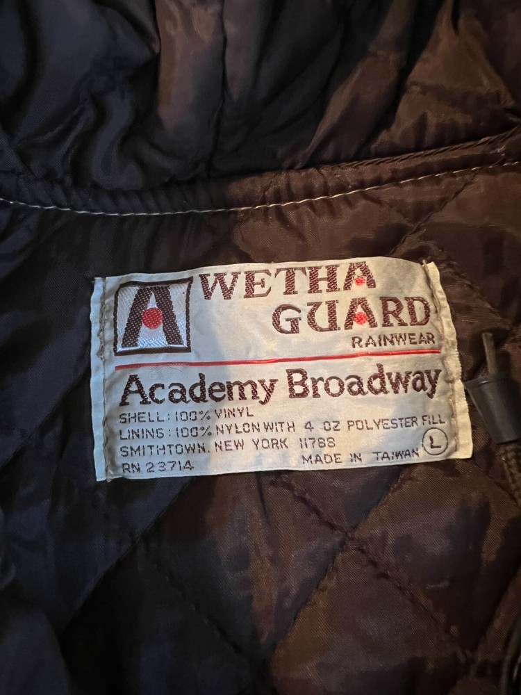 Vintage Awetha Guard Rainwear Coat