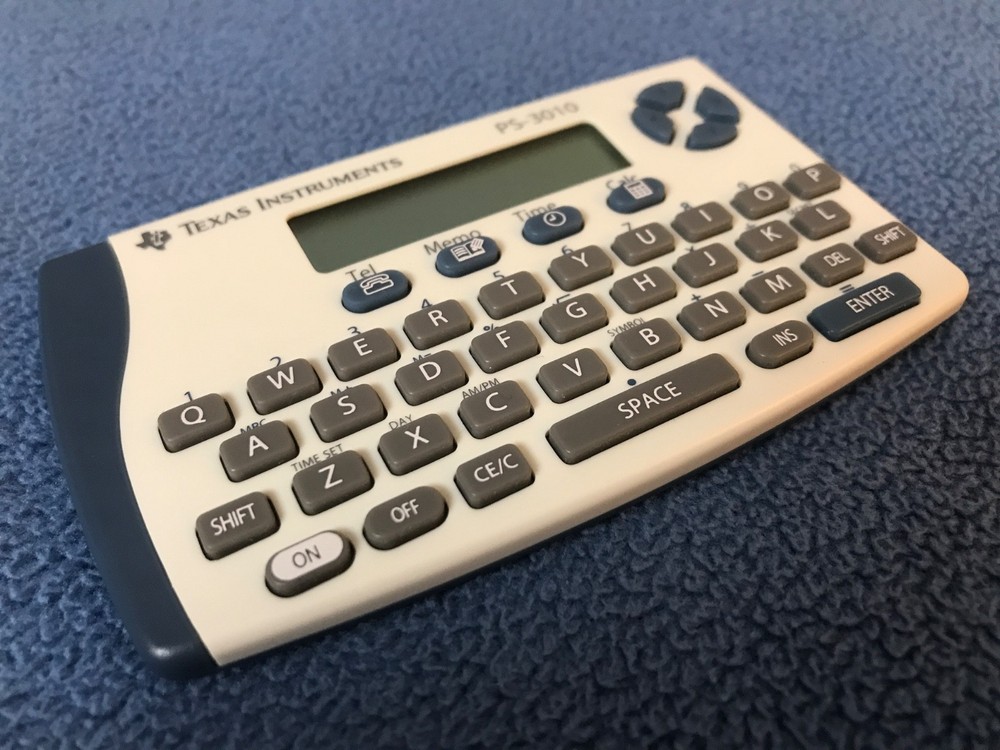 Texas Instruments TI PS-3010 Compact Data Bank/Scheduler Open Box Non-working