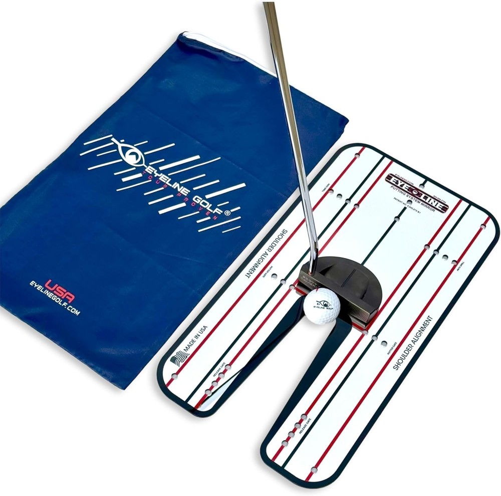 Portable Alignment Mirror for Golf - Perfect Your Stroke and Technique!