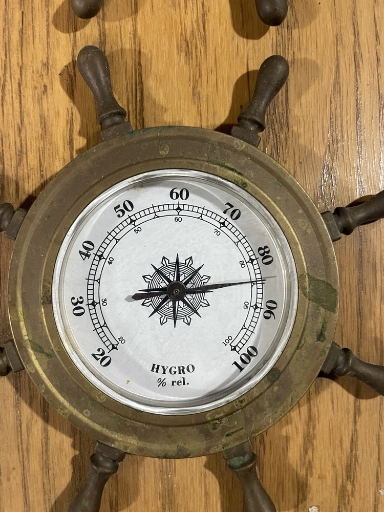 Quartz, Barometer, Thermo, Hydro; Wall Decor Beach Theme 92 Oz Read Description