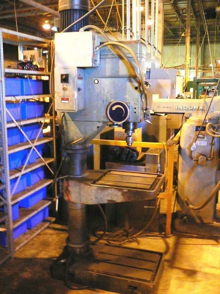 30" Summit Geared Head Drill Press | 8' Column | 4HP | #4 Morse Taper