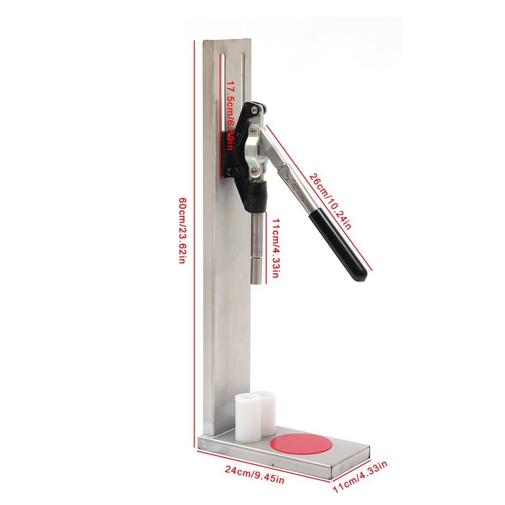 Manual Wine Bottle Corker Hand Wine Bottle Corking Inserting Stopper Tool 2 POM