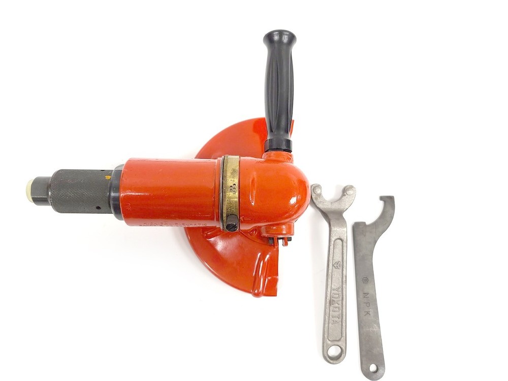 Pneumatic Right Angle Grinder with Roll Throttle
