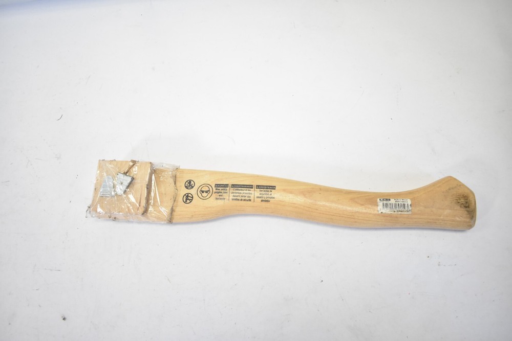 Truper Replacement Wood Handle For Camp Axe 14" Long Light Brown Hickory