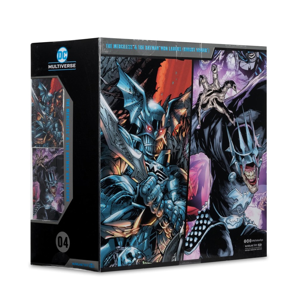 DC Multiverse Batman Who Laughs (Knight 7 IN, Multicolor