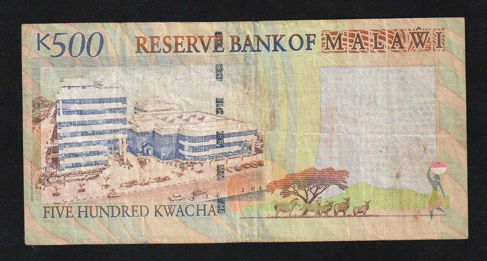 Malawi 500 Kwacha, 2003, P-48, Banknote