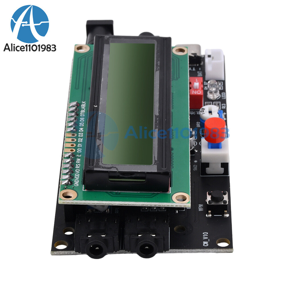 LCD1602 Ham Radio Essential CW Decoder Morse Code Reader Translator Decoder