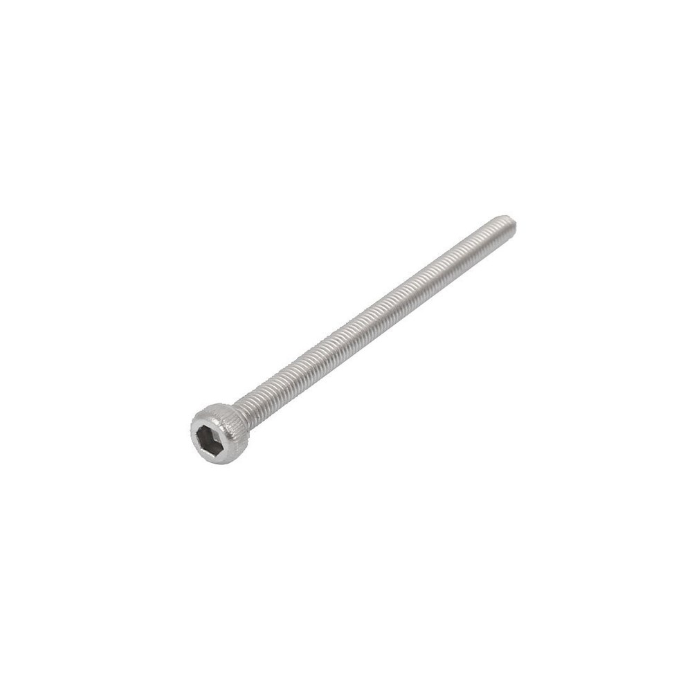 uxcell® M3x40mm Thread 304 Stainless Steel Hex Socket Head Cap M3*40-55pcs