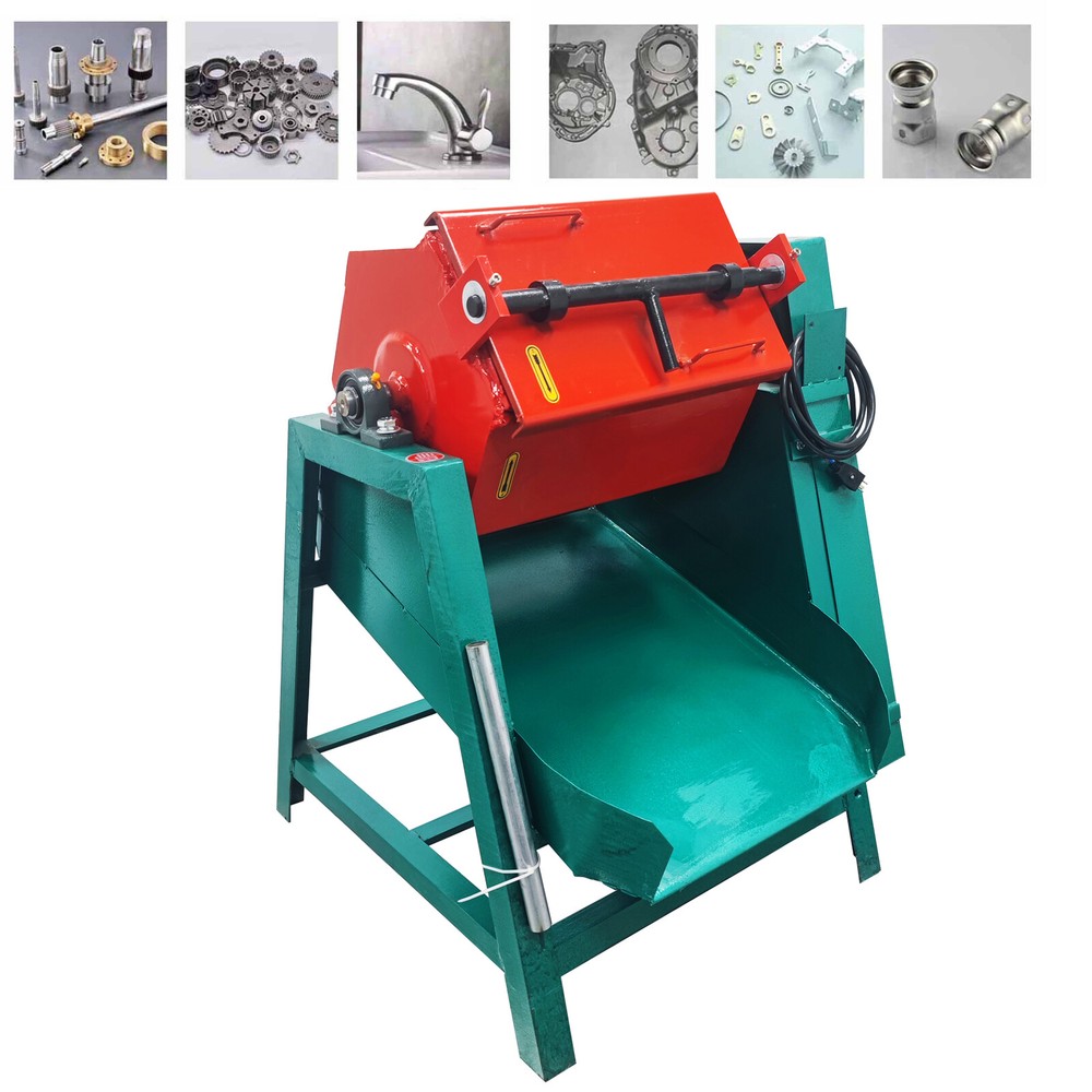 60L Roller Polisher Deburring Processing Tool Hexagonal Drum Polishing Machine