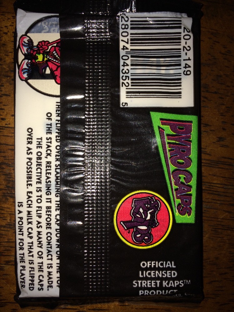 Pogs Pyro Caps sealed pack