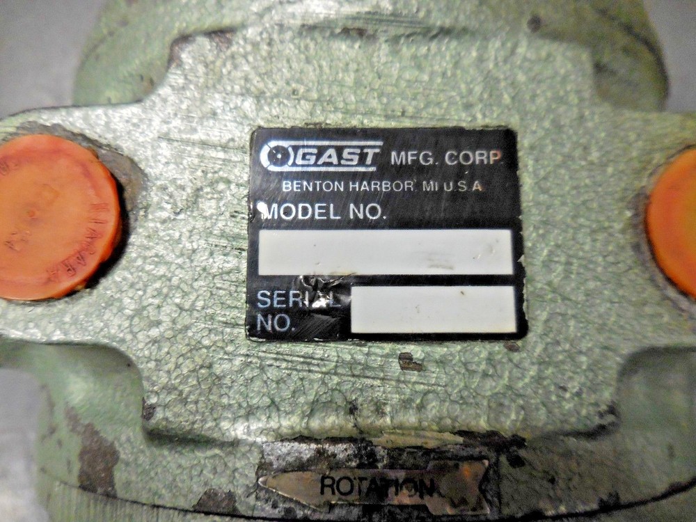GAST Air Motor (Model # Unavailable, AS-IS)