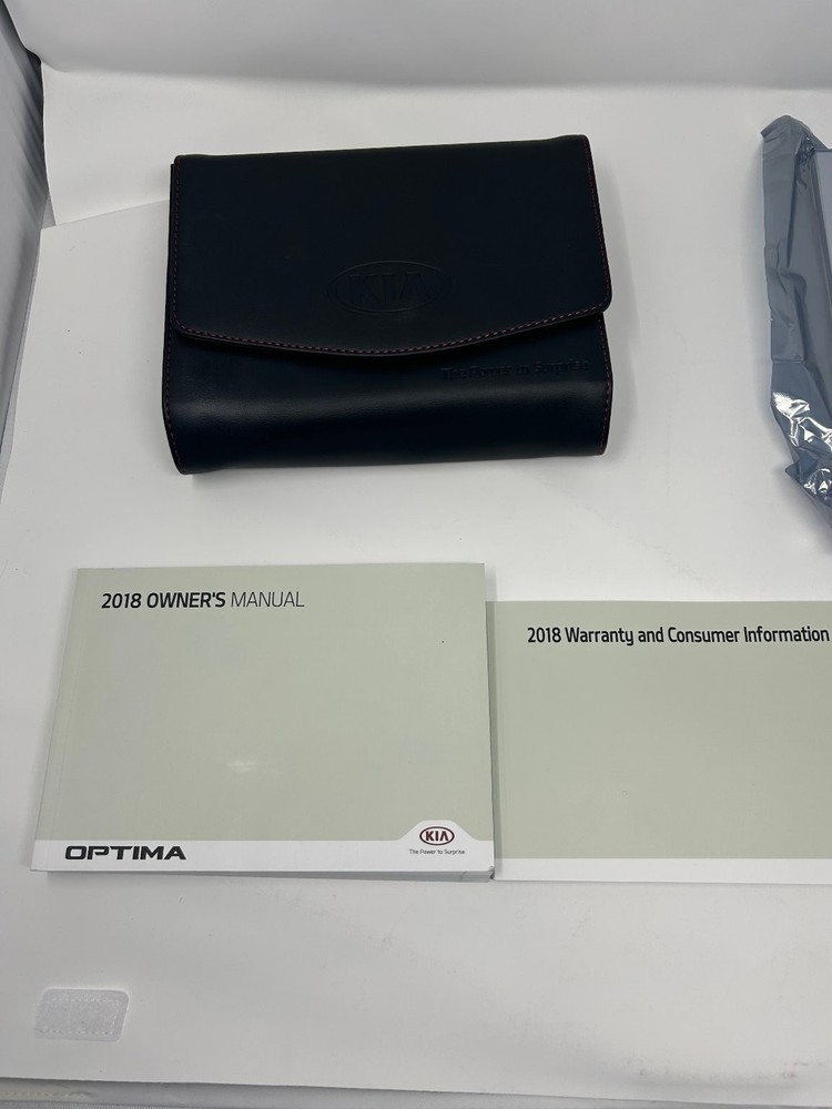 2018 Kia Optima Owner's Manual Set