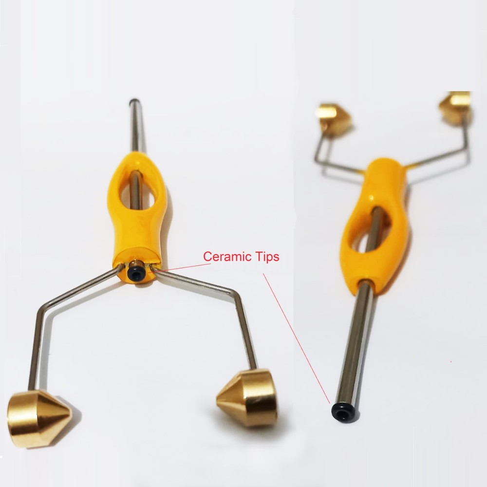 Fly Tying Tool Ceramic Lined ERGO Black Bobbin Holder