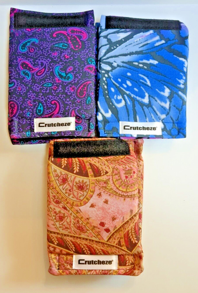 CrutchEze Forearm Crutch Padded Covers - Set of 3