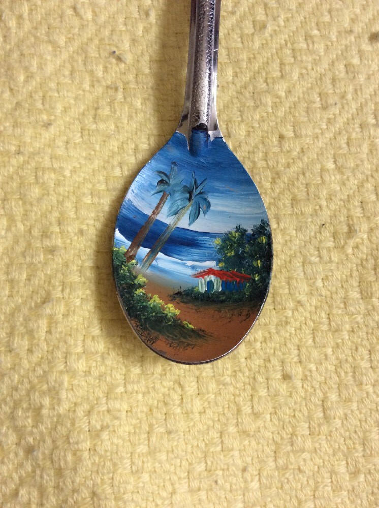 Hand Painted Spoon