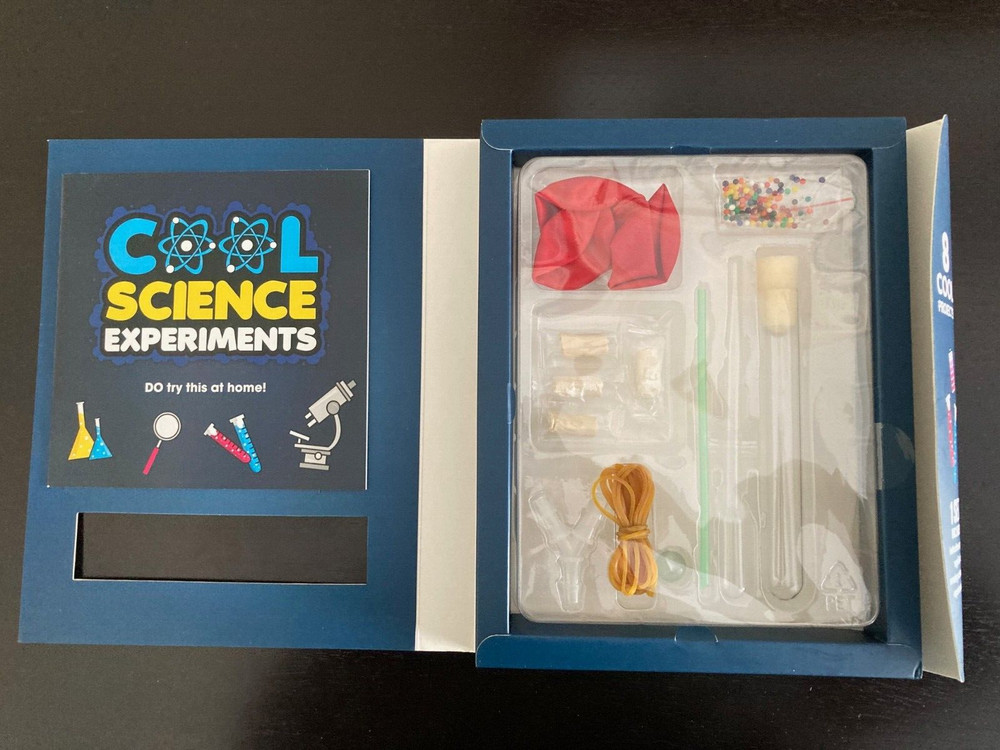NEW SpiceBox "Cool Science Experiments" set 8 educational projects for kids NIB