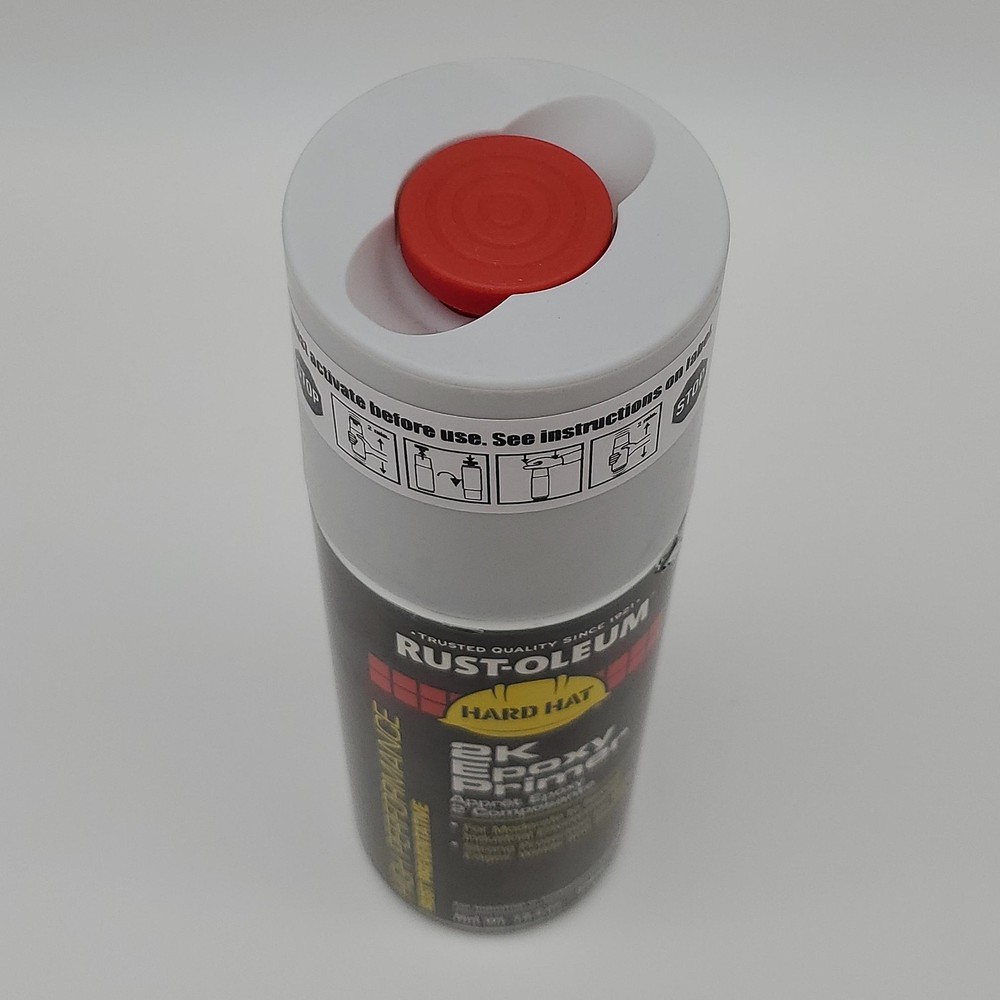 Rust-Oleum 2K Epoxy Spray Primer Gray 2 Component Epoxy Primer 13.2 oz