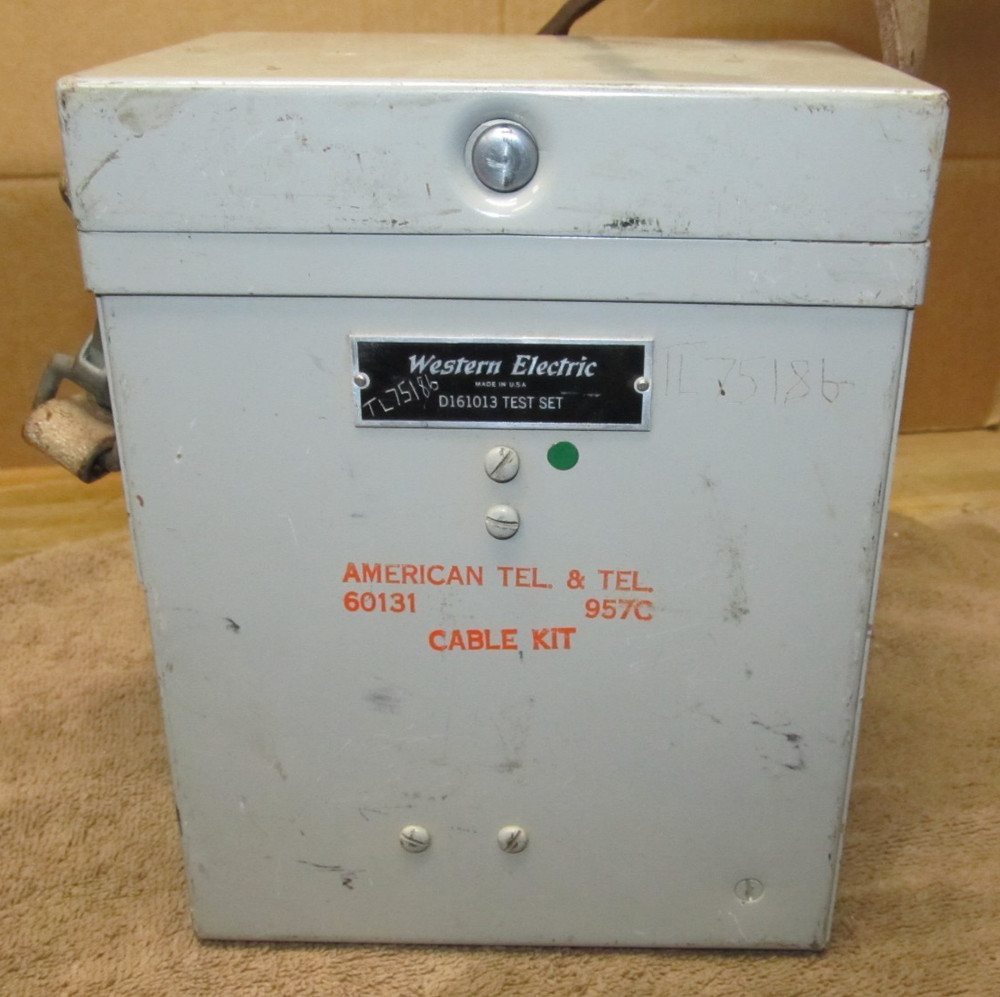 Vintage Western Electric Test Set D161013