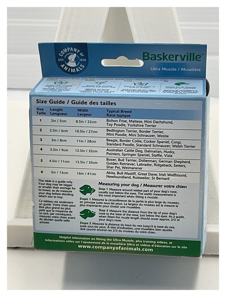 Baskerville Ultra Muzzle Size 3 Black for Dogs