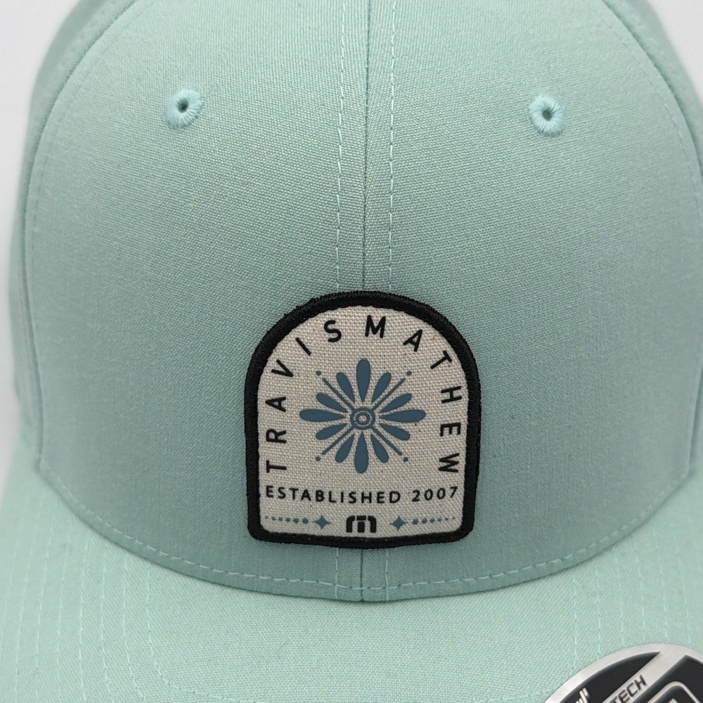 Travis Mathew Loyalty Points Eggshell Blue - Adjustable SnapBack **NEW**