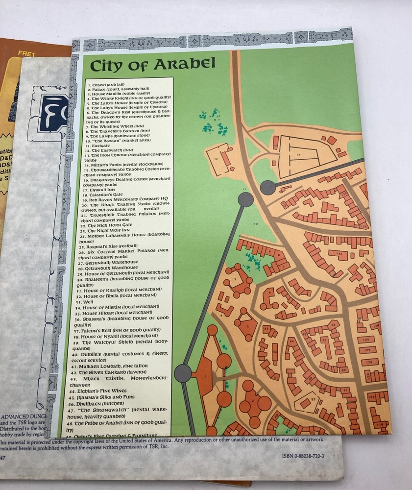 Advanced Dungeons & Dragons- Shadowdale - TSR 9247 - 1989