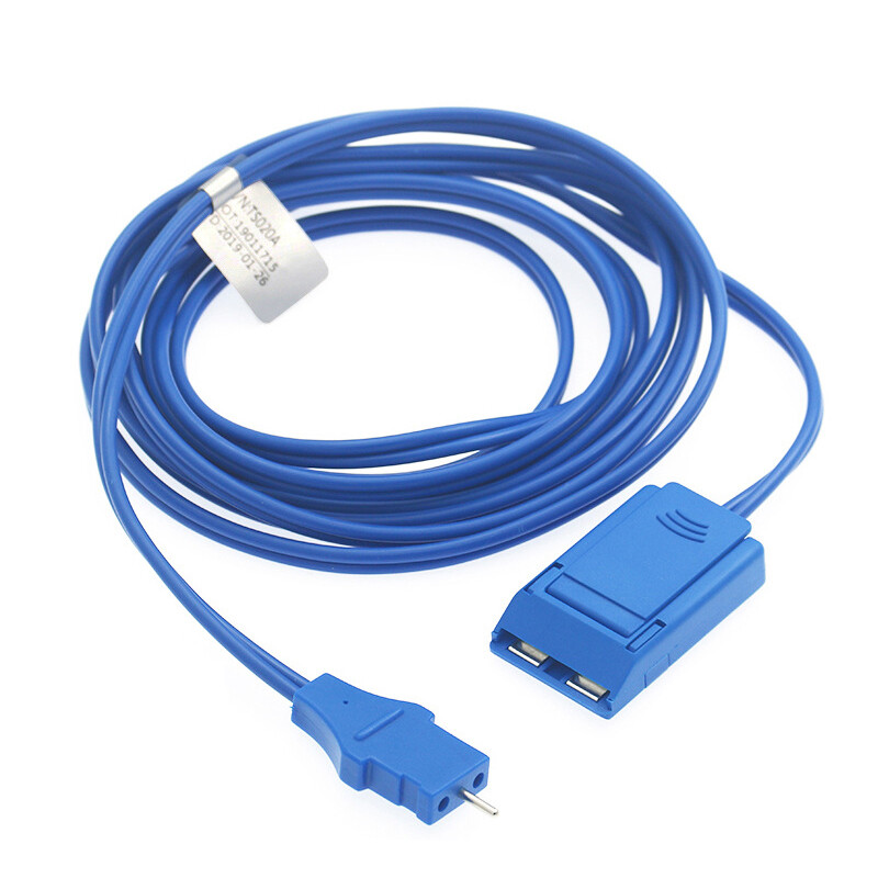 NEW REM Bipolar Plug Electrosurgical Electrode Negative Plate Connection Cable
