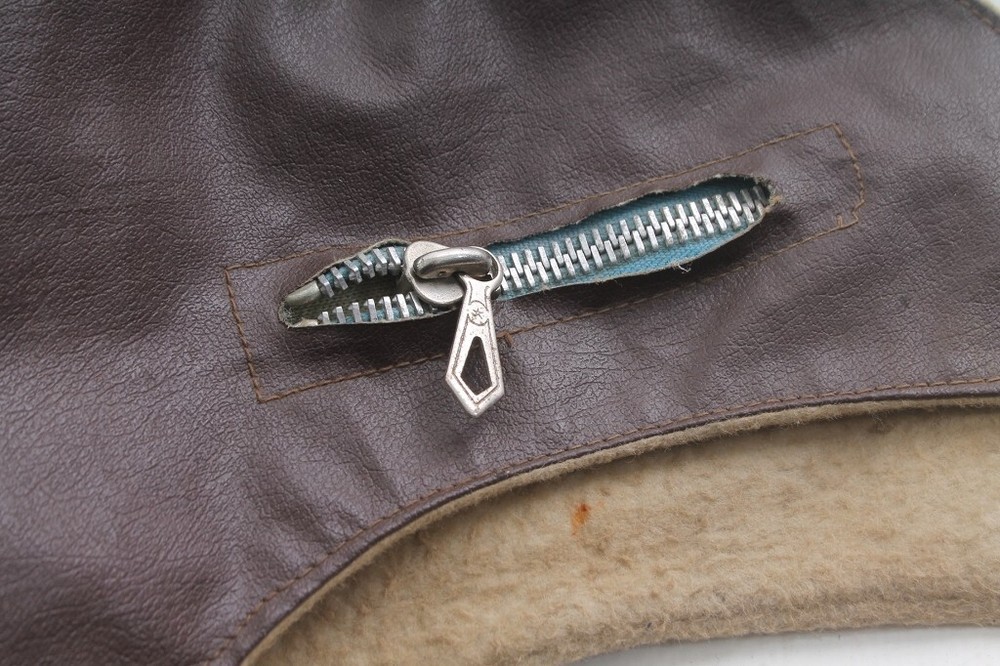 Old Aviator Cap Pilot Headgear Size 56