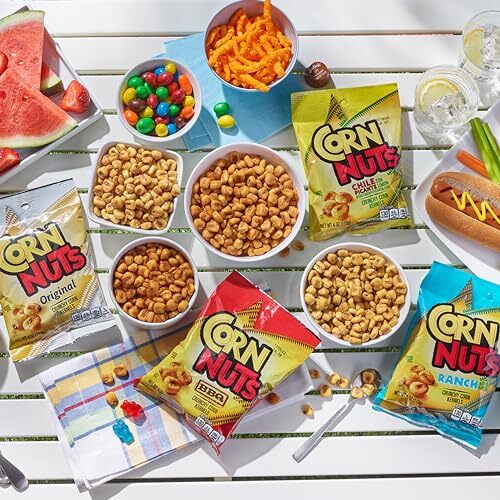 Corn Nuts Original Crunchy Corn Kernels, 4 oz Bag (Pack of 12)