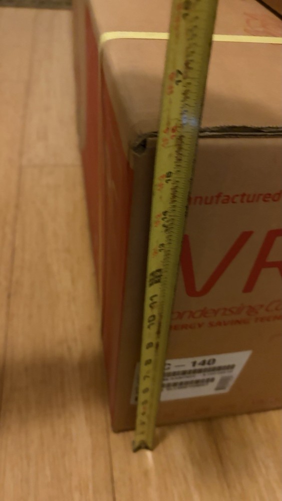 VESTA.DS Inc. VRC-140 Condensing Combi Boiler AAB2925-A15310010